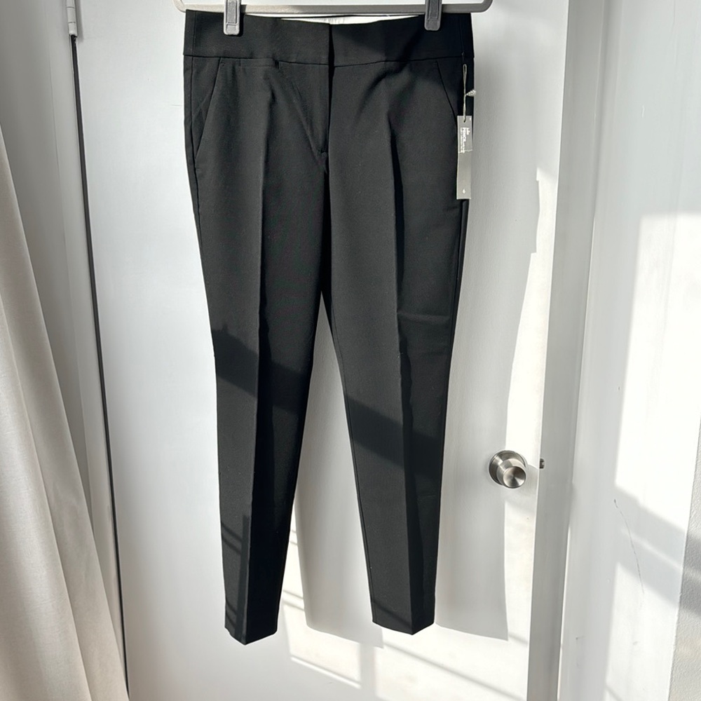 Black Slim Fit Trousers LOFT Julie pants